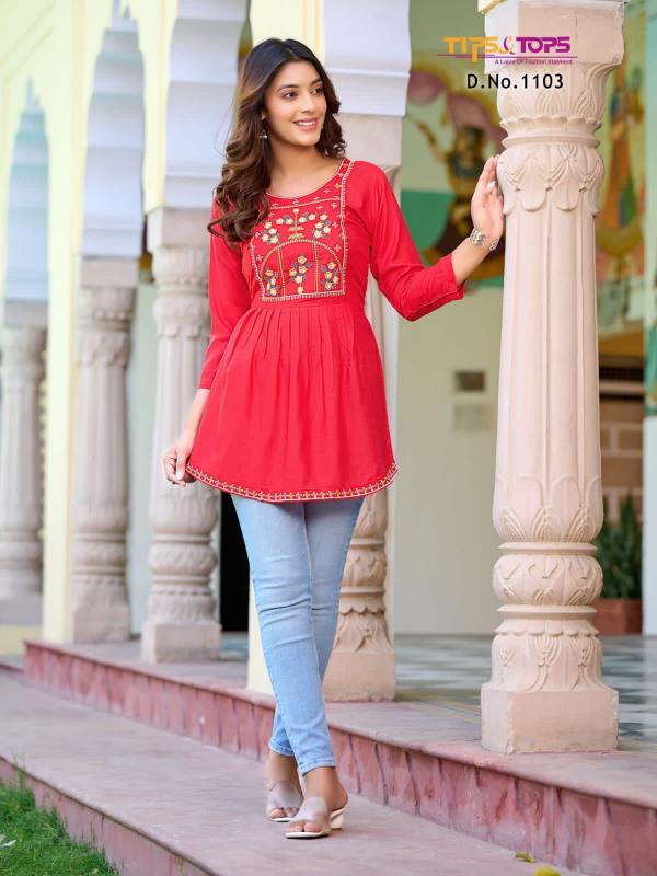 Tips And Tops Bubbly Vol 11 Casual Western Ladies Top Collection